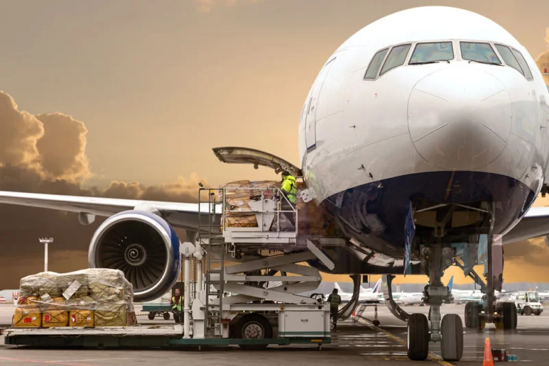 Envio de carga aérea