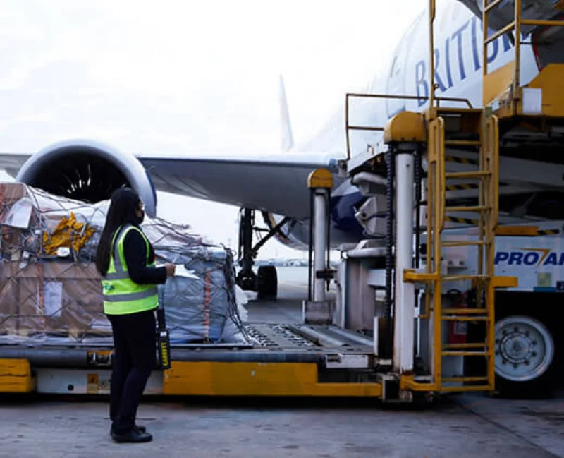 Envio de cargas aéreas