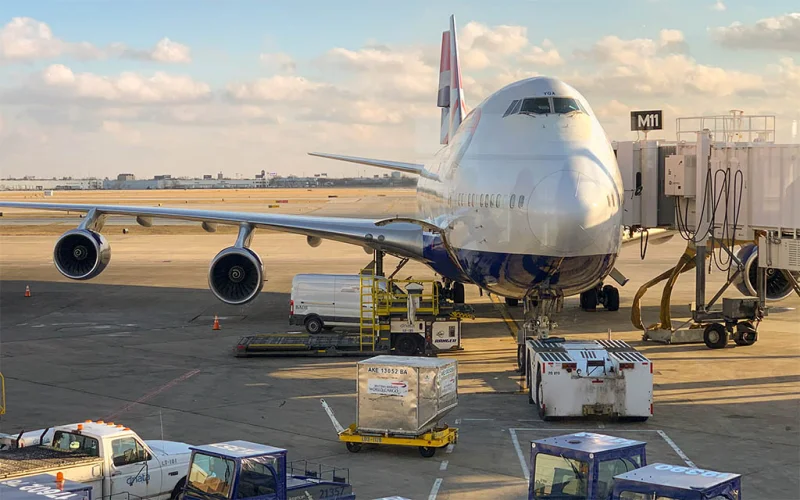 Transporte aéreo logística