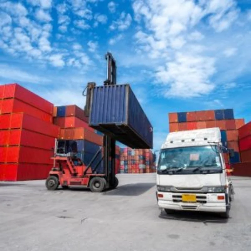 Transporte de container