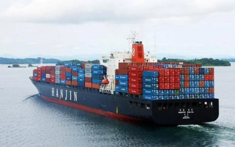 Transporte de container internacional
